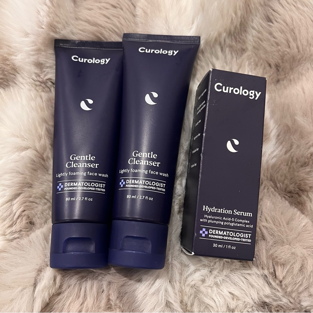 Curology Gentle Cleanser & Hydration Serum Skincare Bundle